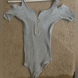 Gray Bodysuit